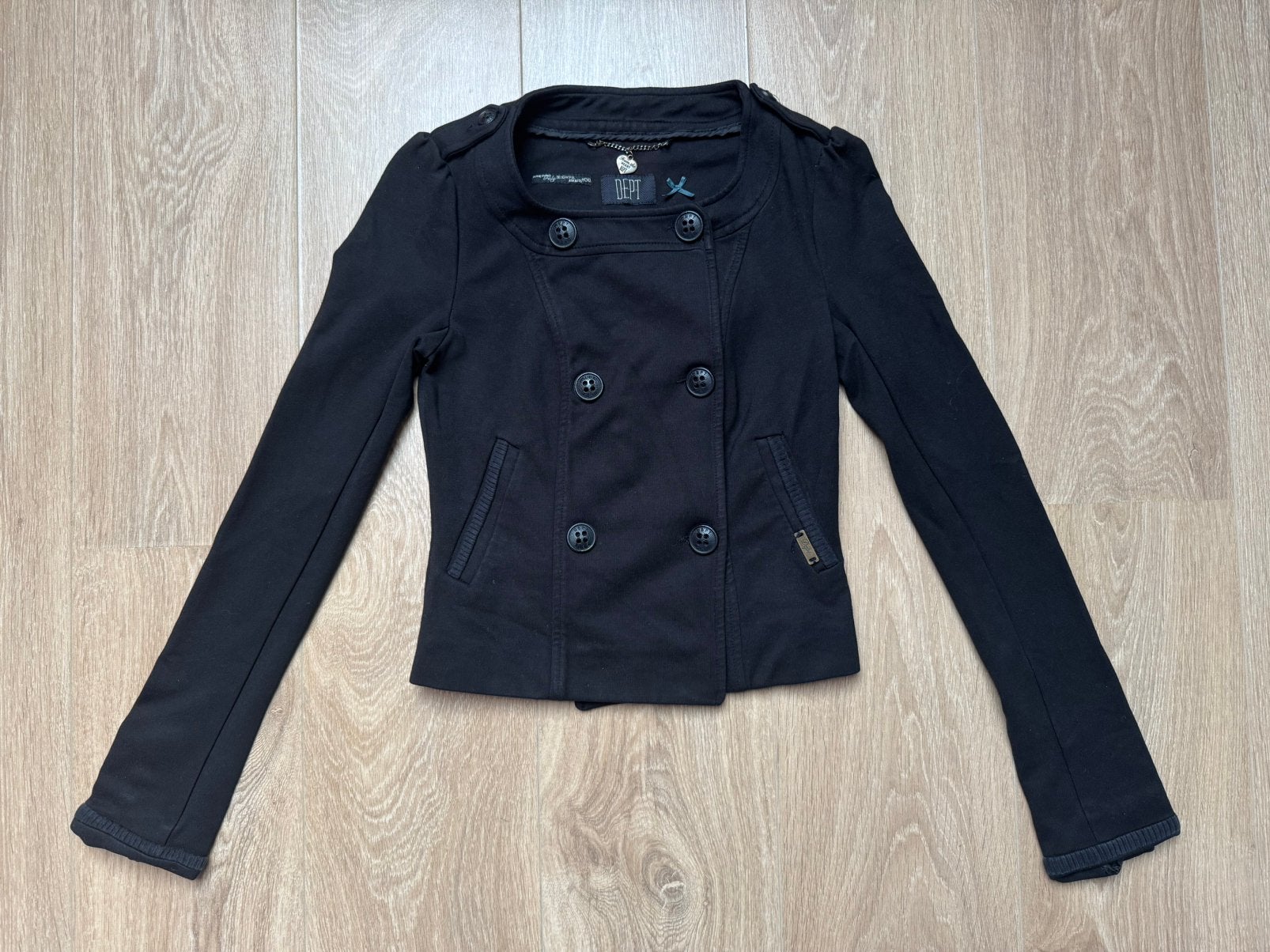 Dept dames blazer jasje vest zwart maat S, Zwart, Ophalen of Verzenden, Jasje, Maat 36 (S)