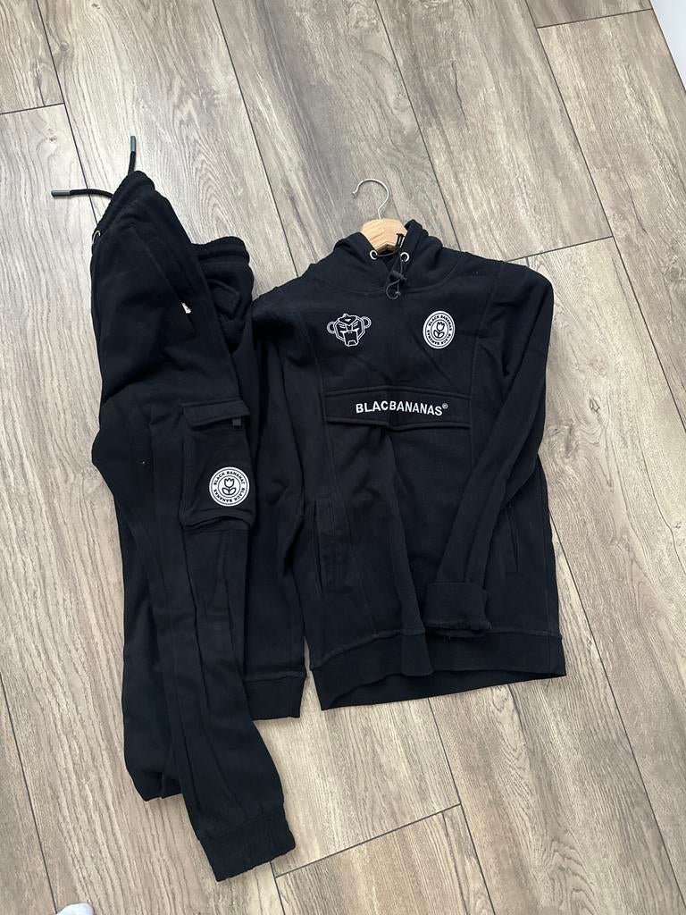 Black Bananas Zwarte Set Maat 152, Ophalen of Verzenden, Nieuw, Jongen of Meisje, Setje