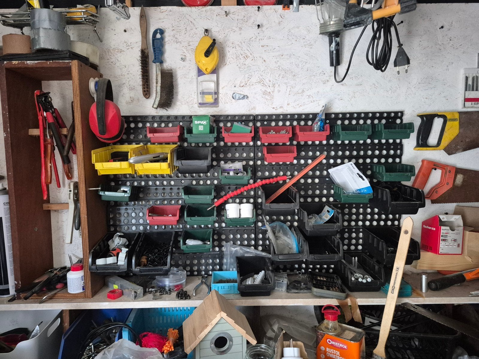 Gereedschapsopslag met bakjes - Nieuw in verpakking, Doe-het-zelf en Verbouw, Gereedschap | Handgereedschap, Ophalen of Verzenden