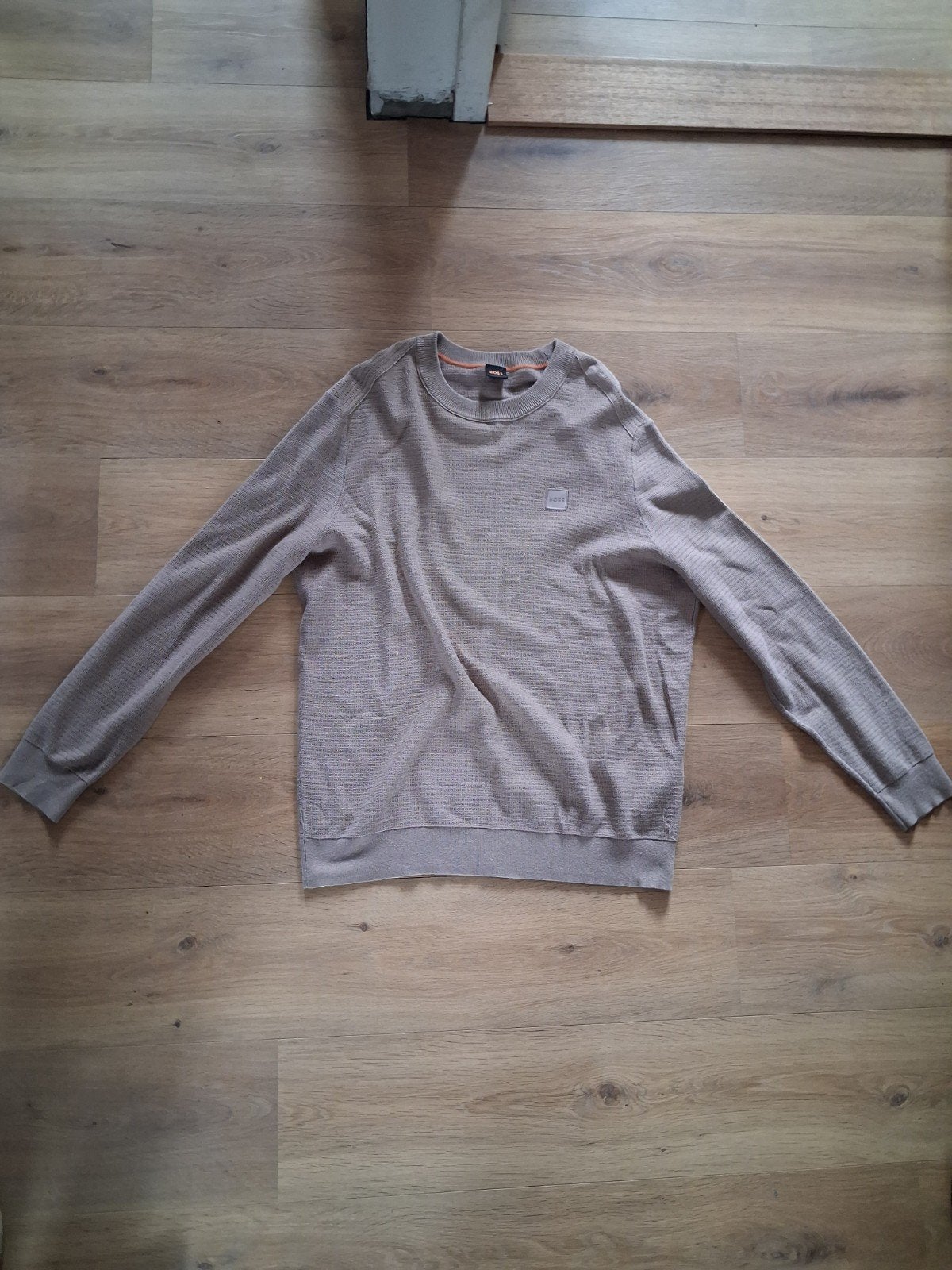 Hugo Boss Beige Trui XXL - Uitstekende Staat, Beige, Overige maten, Ophalen of Verzenden, Zo goed als nieuw