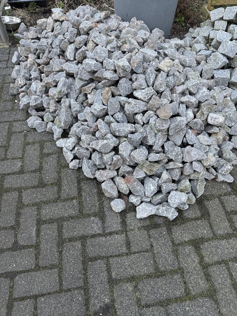 Ardenner Brok (50-80 mm) zilvergrijs, nieuw, Tuin en Terras, Ophalen, Overige typen, Nieuw, Basalt