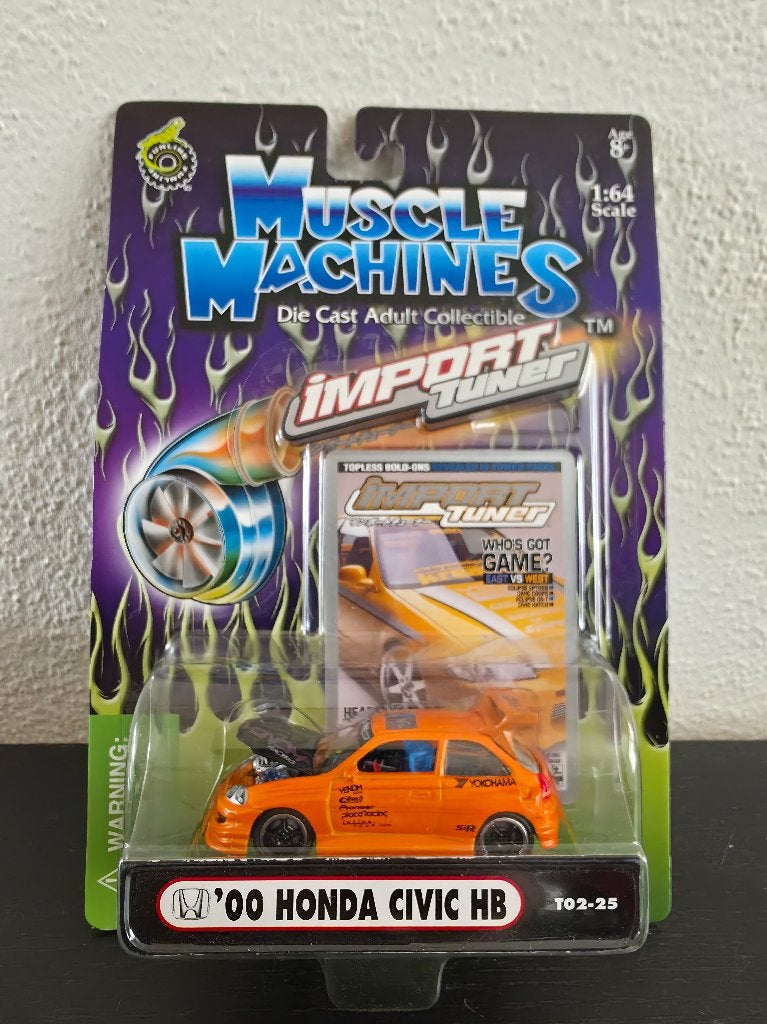 Muscle Machines Import Tuner Honda Civic HB, Verzenden, Nieuw, Auto