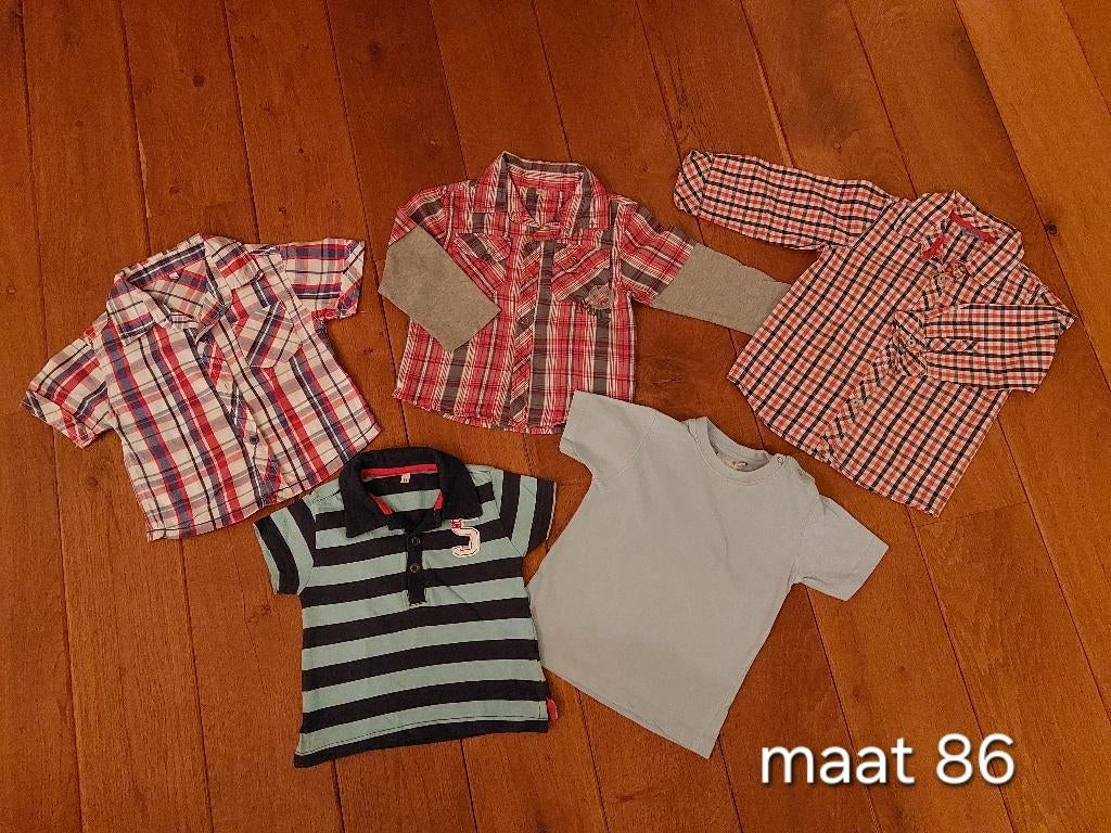 Jongenskleding pakket maat 86, Ophalen, Zo goed als nieuw, Jongetje, Shirtje of Longsleeve