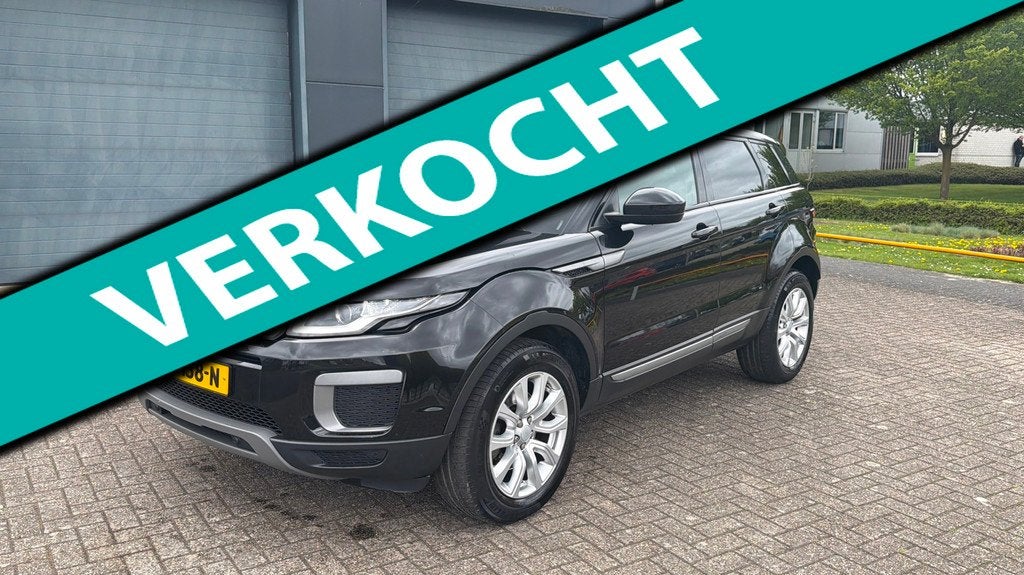 Land Rover Range Rover Evoque 2.0 TD4 Urban Series Pure 2016, Automaat, Gebruikt, Zwart, Bedrijf