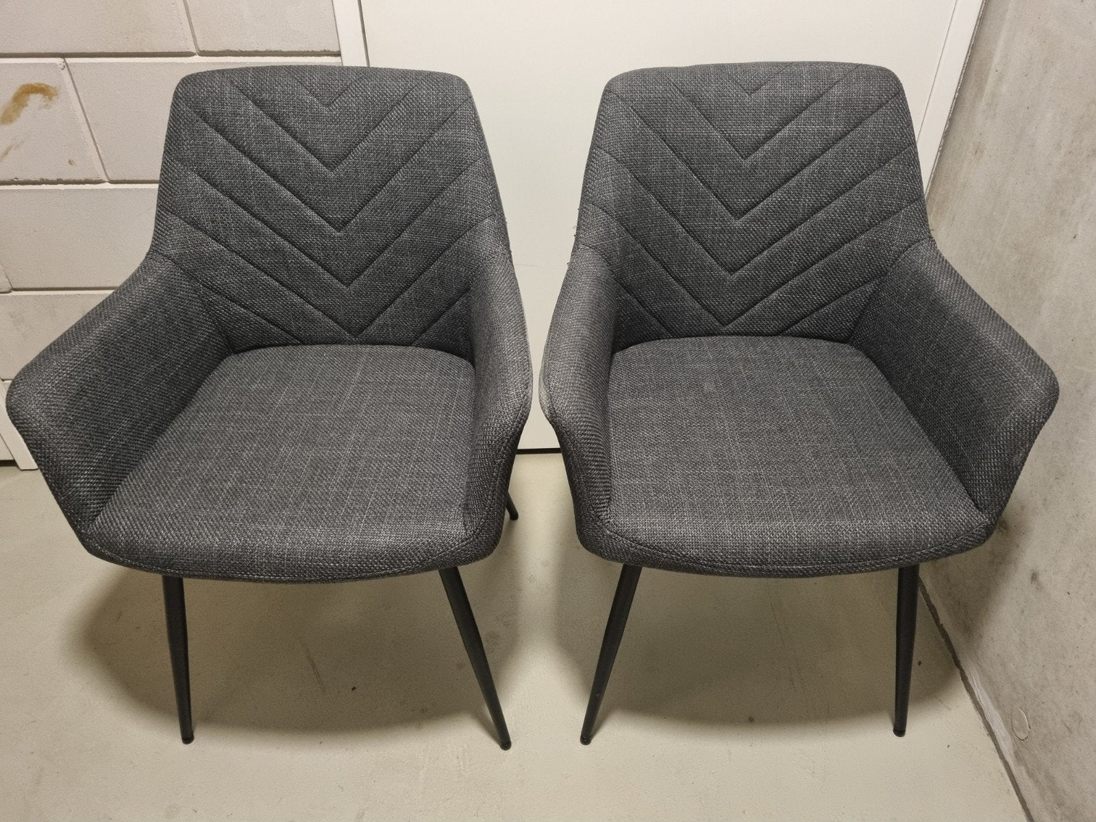 3 Jysk stoelen, zo goed als nieuw, Drie, Ophalen of Verzenden, Zo goed als nieuw, Metaal