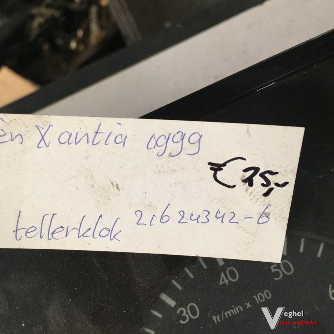 Citroen Xantia  1999     Km Tellerklok    21624342-6, Gebruikt, -, -, Ophalen of Verzenden