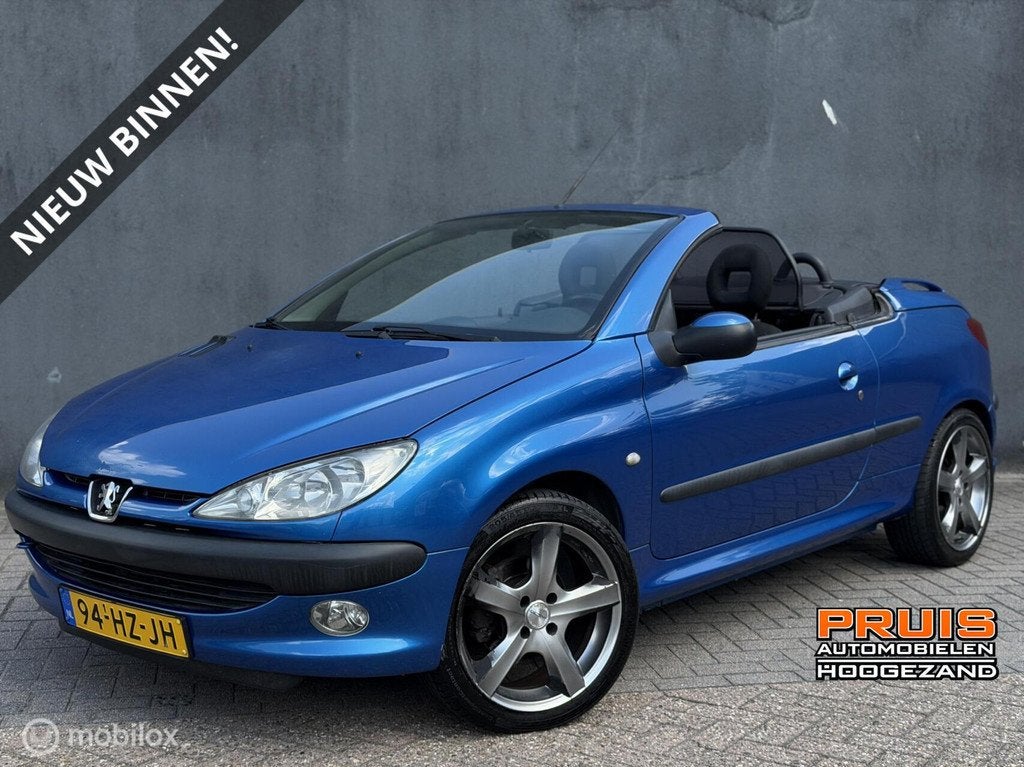 Peugeot 206 CC 1.6-16V Apk (11-2026) *INRUIL MOGELIJK*, Auto's, Peugeot, Voorwielaandrijving, Gebruikt, 4 cilinders, Cabriolet