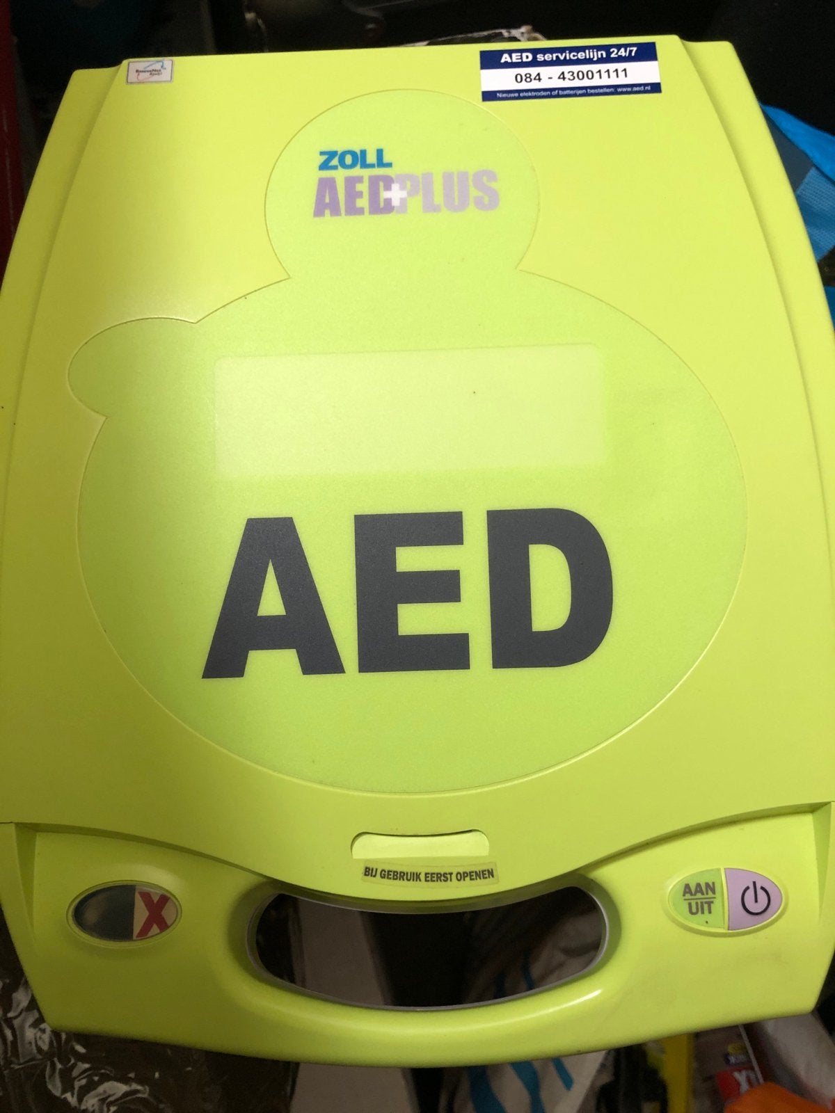 AED ZOLL PLUS, Ophalen of Verzenden, Zo goed als nieuw