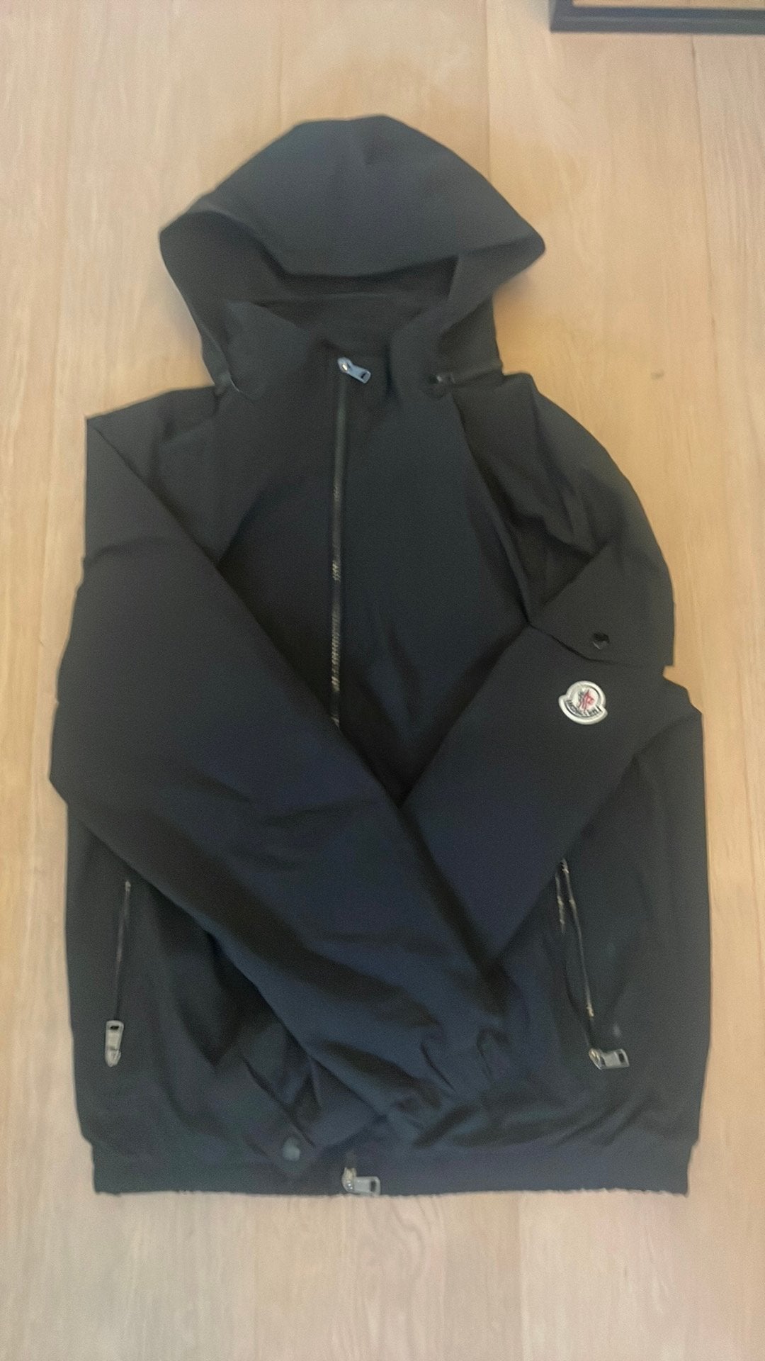 moncler, Kleding | Heren, Ophalen of Verzenden, Zo goed als nieuw, Zwart