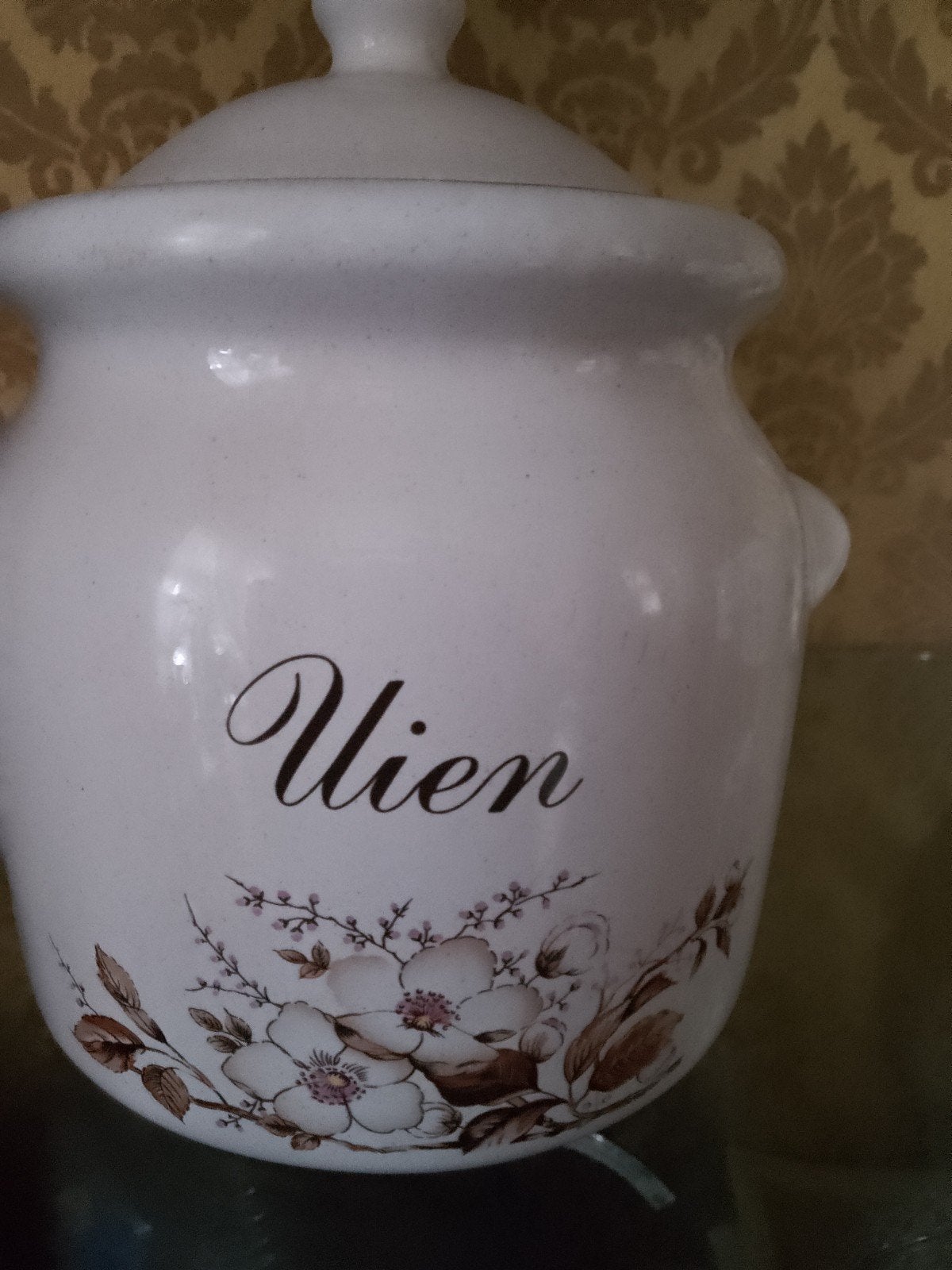 Uienpot, Ophalen of Verzenden, Overige materialen, Pot, Bus of Blik