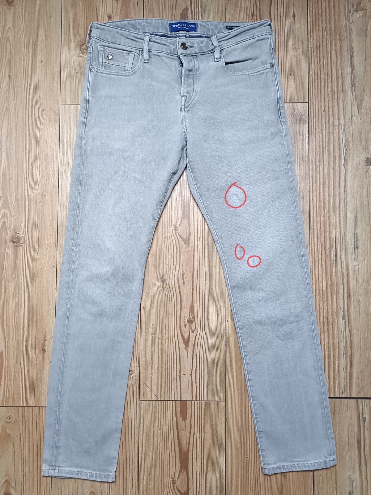 Scotch & Soda Ralston maat 31-32, Ophalen of Verzenden, Zo goed als nieuw, Grijs, W32 (confectie 46) of kleiner