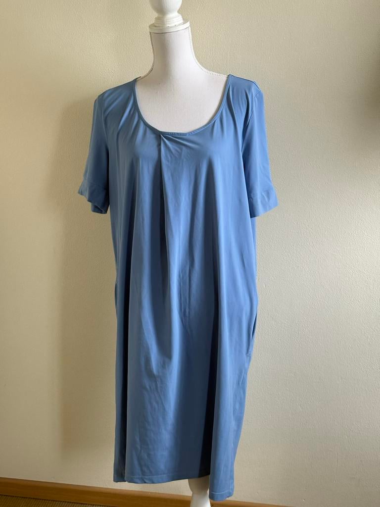 Jurk Penn&Ink blauw maat 44 met steekzakken, Maat 38/40 (M), Blauw, Ophalen of Verzenden, Knielengte