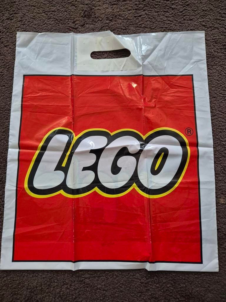 Lego en Duplo plastic tas 1984, Ophalen of Verzenden, Zo goed als nieuw, Duplo