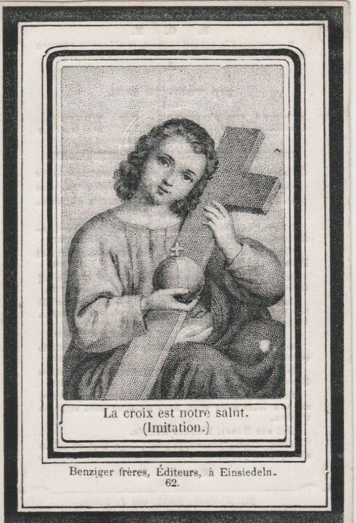 maria francisca de bruyn  1870, Ophalen of Verzenden, Bidprentje