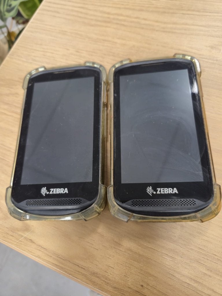 Set van 2x Zebra Handheld Barcode Scanners / PDA's, Computers en Software, Ophalen of Verzenden