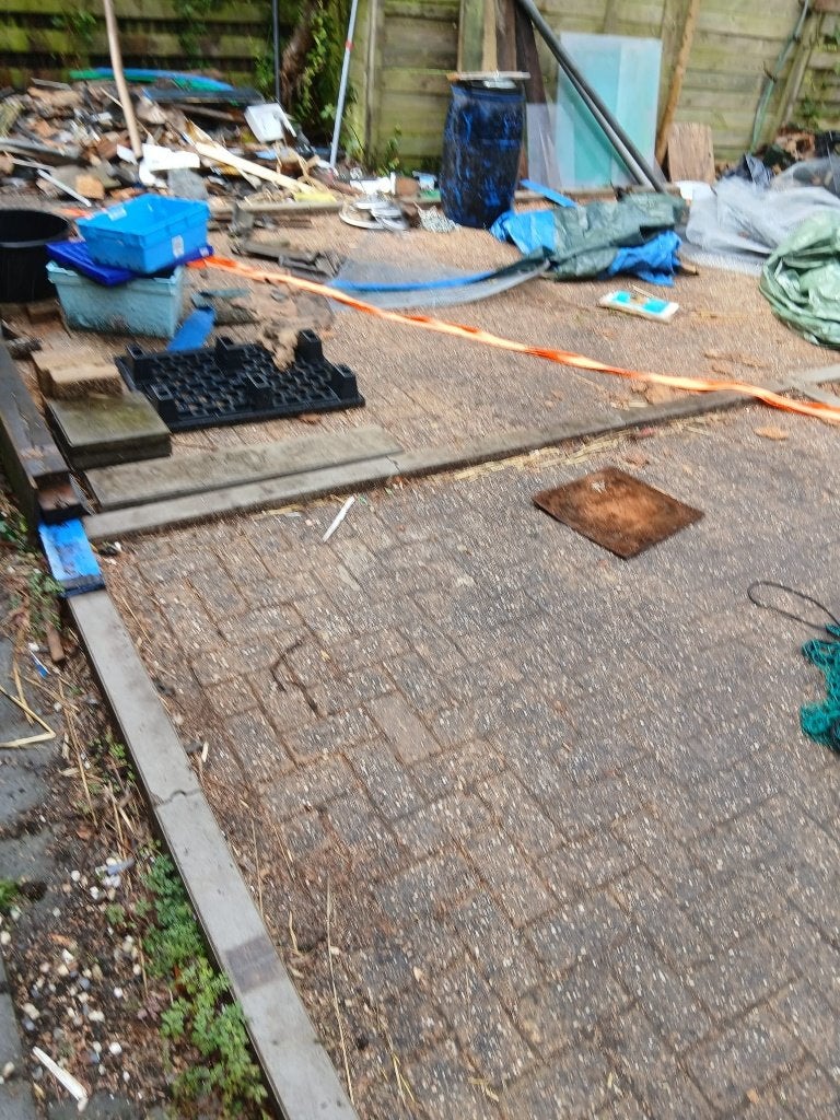 gratis betonklinkers, Ophalen, Gebruikt, Klinkers, 10 m² of meer