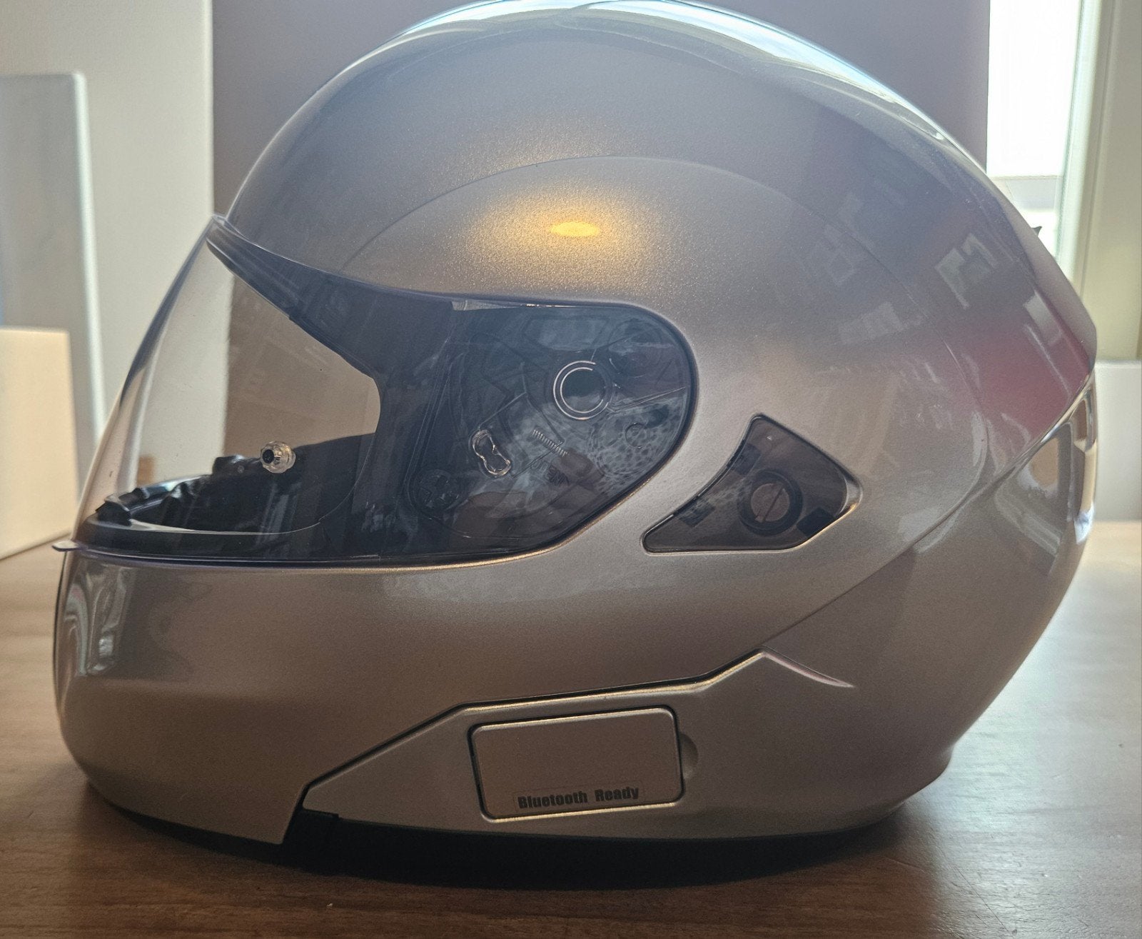 HJC IS-MAX BT Systeemhelm-maat S, Motoren, Kleding | Motorhelmen, Dames, Heren, HJC, Tweedehands, Ophalen of Verzenden