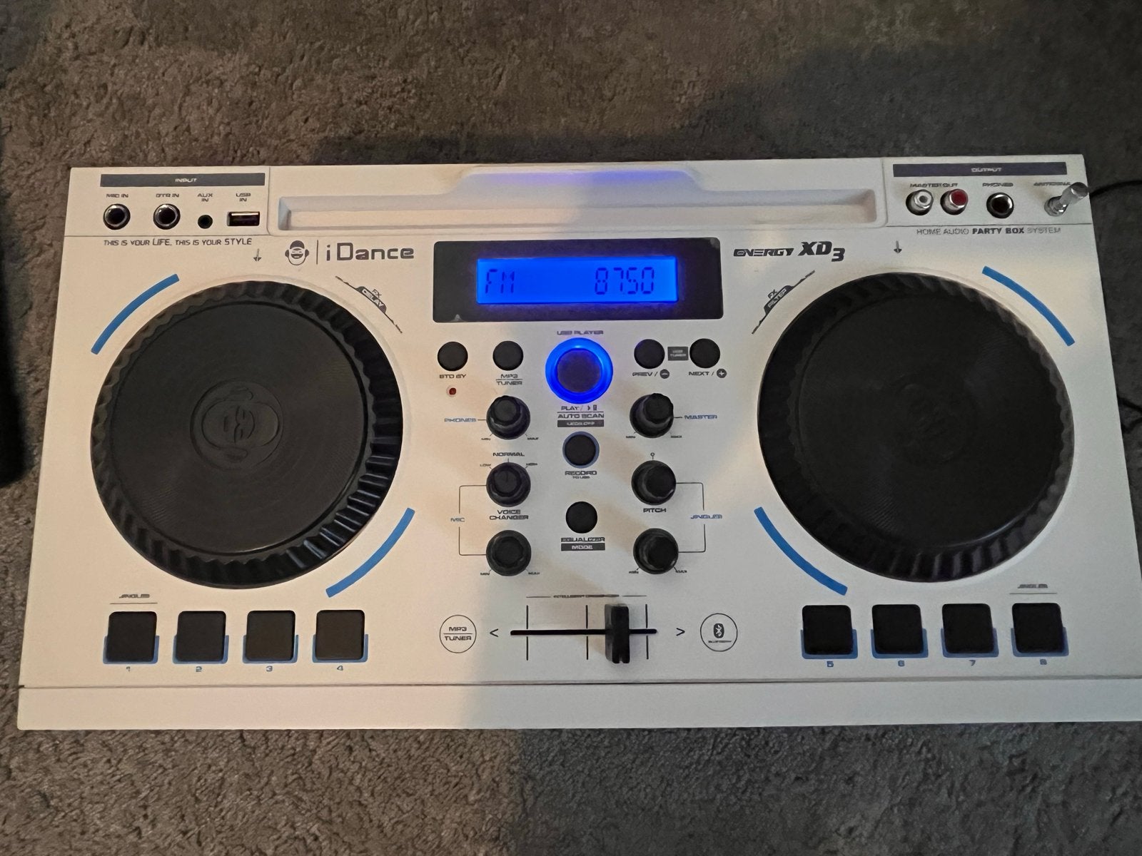 iDance Energy XD3 DJ-set met lichteffecten, Muziek en Instrumenten, Ophalen of Verzenden, Gebruikt, Dj-set, Overige merken