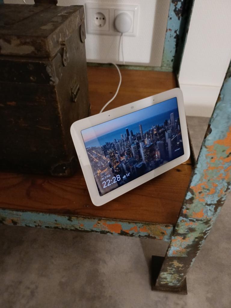 Google Nest Hub (1e generatie) - Smart Display, Ophalen of Verzenden, Zo goed als nieuw