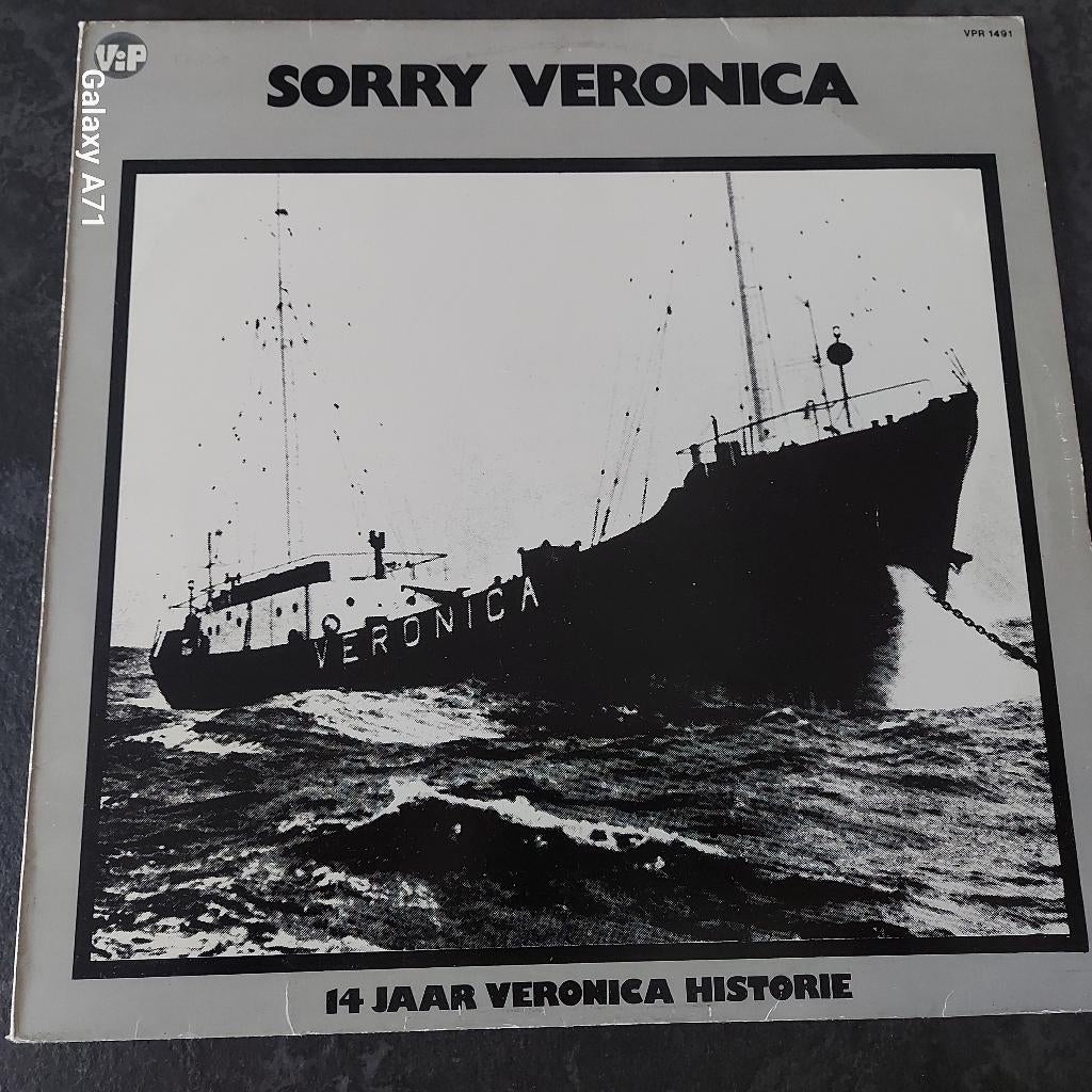 LP Sorry Veronica - 14 jaar Veronica Historie (1974), Gebruikt, Ophalen of Verzenden, Pop, 12 inch