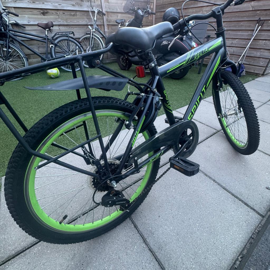 Jonge Spirit Delta fiets - Zo goed als nieuw!, Overige merken, Velgrem, Versnellingen, Zo goed als nieuw