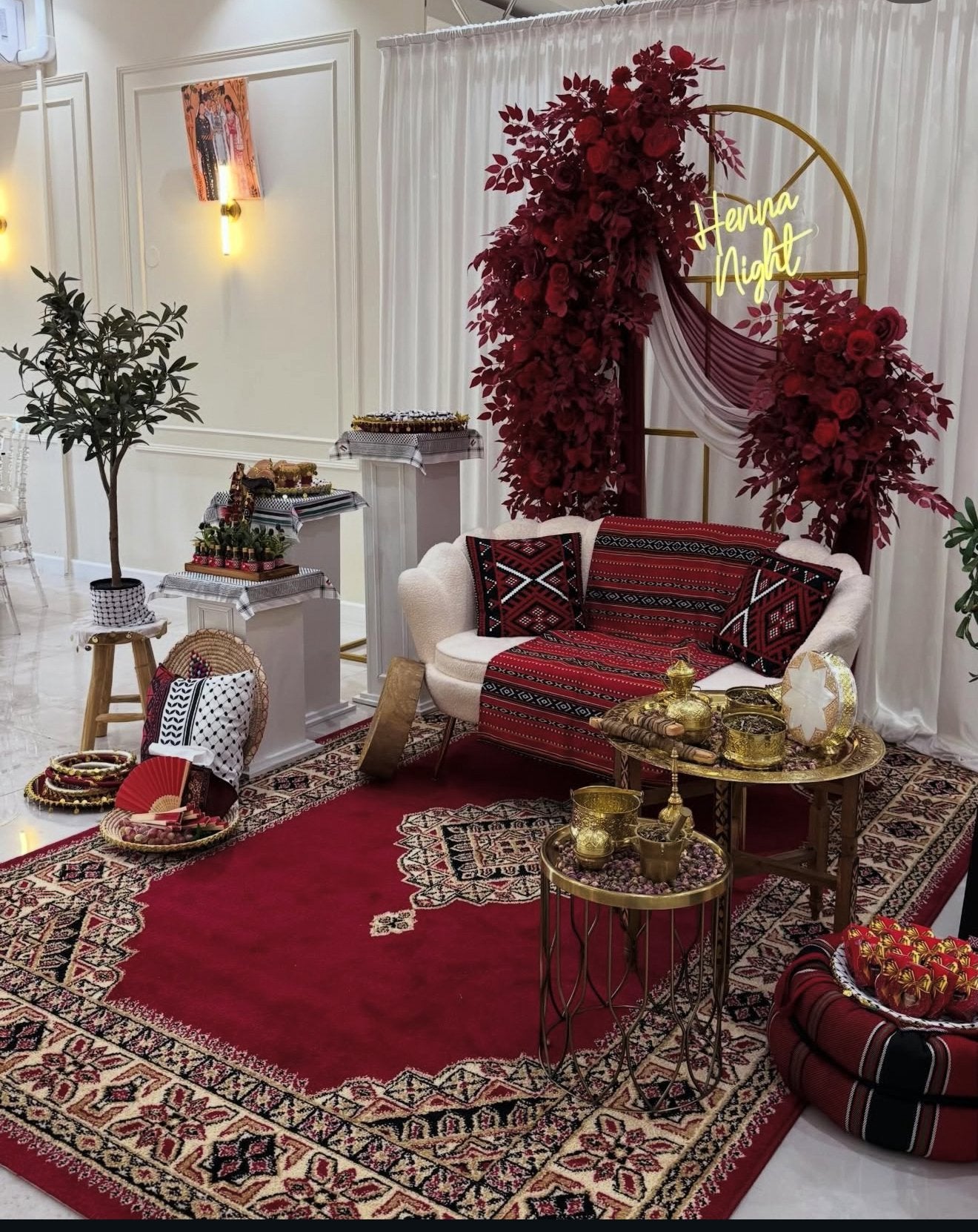 Feestzaal te huur babyshower / bruiloft / henna / verjaardag, Diensten en Vakmensen, Verhuur | Zalen en Feestlocaties