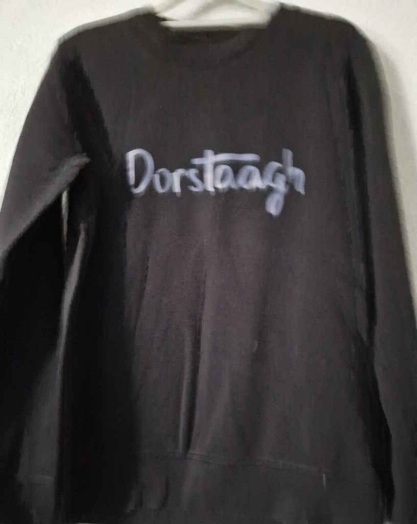 Rustaagh sweater blauw met tekst mt s, Kleding | Heren, Truien en Vesten, Rustaagh, Zo goed als nieuw, Maat 46 (S) of kleiner