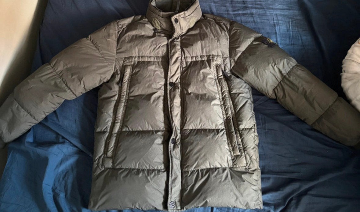 Stone island jas heren, Kleding | Heren, Jassen | Winter, Verzenden, Zo goed als nieuw, Maat 52/54 (L), Groen