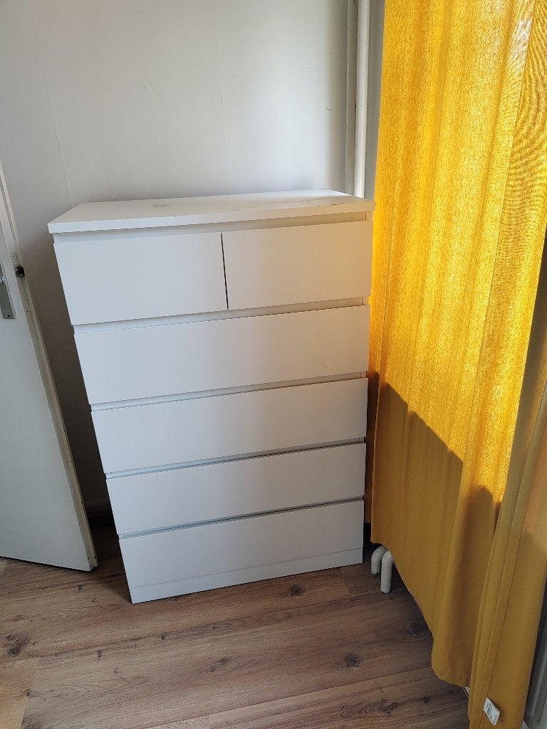 Malm Ladekast, Huis en Inrichting, Kasten | Ladekasten, Ophalen, 5 laden of meer, 100 tot 150 cm, 50 tot 100 cm