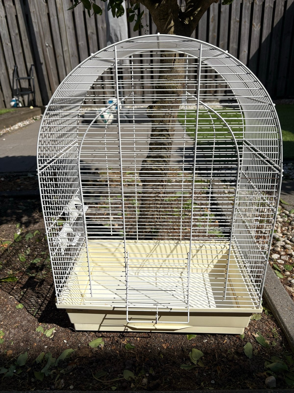 Vogelkooi voor parkiet/dwergpapegaai, Ophalen of Verzenden, Zo goed als nieuw, Metaal, Vogelkooi