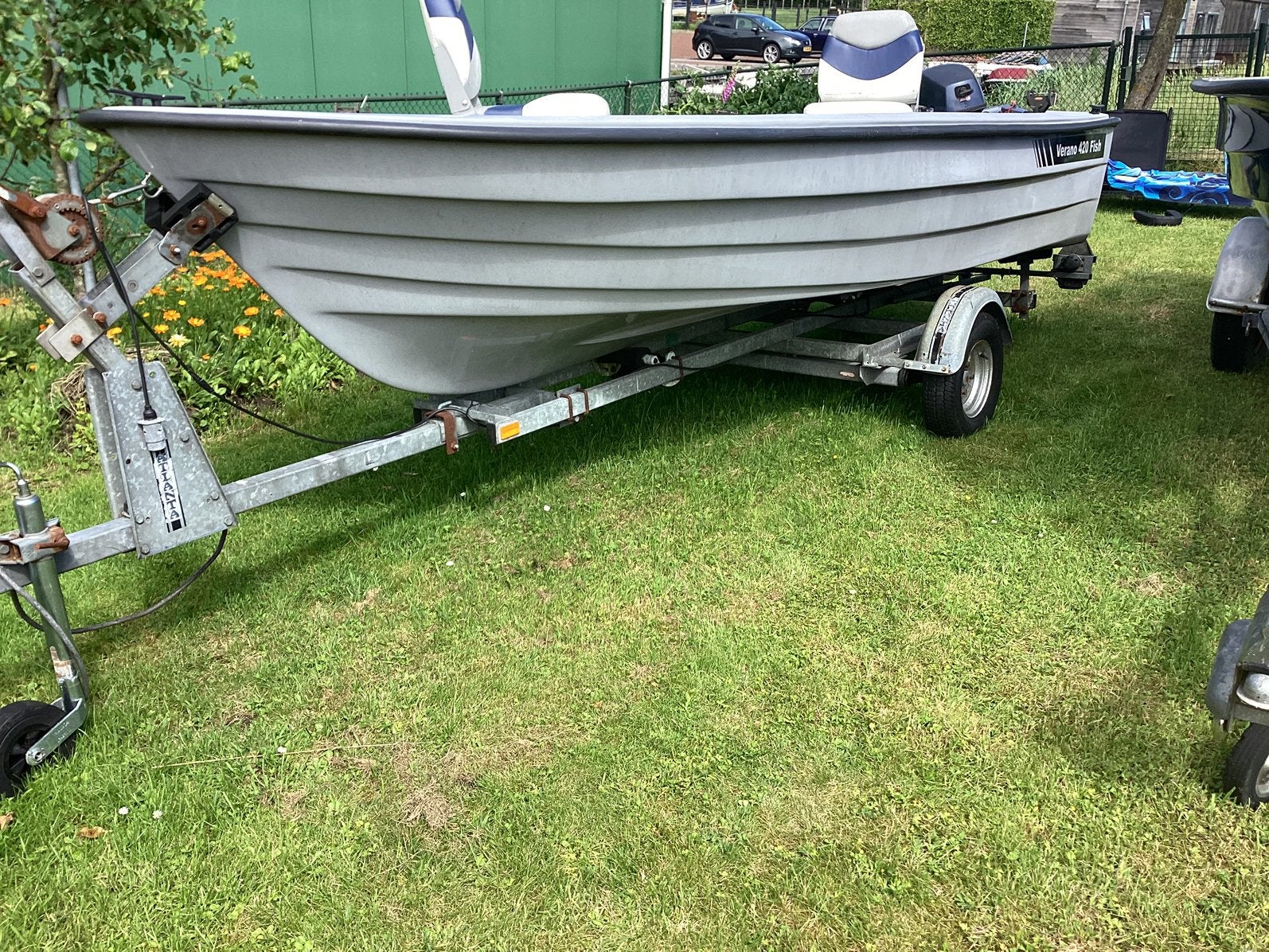 Verano 420 fish + Twister 425 gewijzigd 2 okt, Watersport en Boten, Ophalen, Zo goed als nieuw, Quicksilver, Aluminium