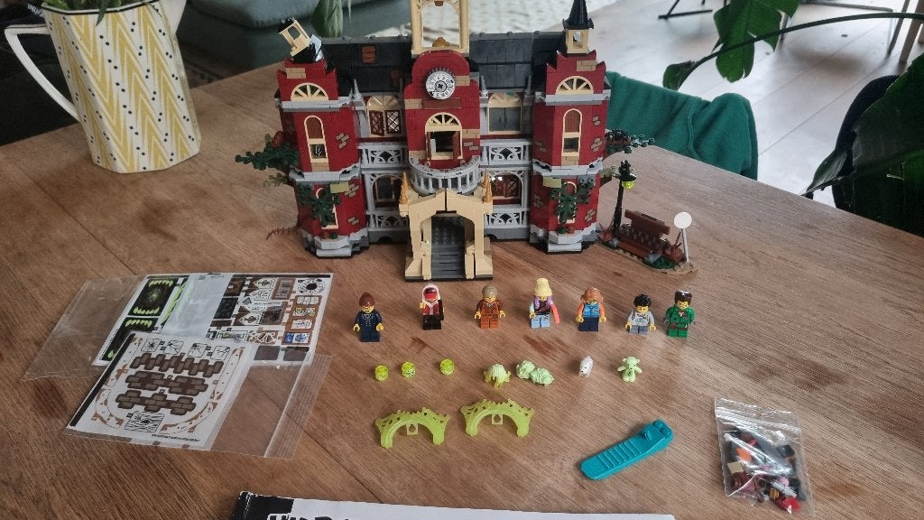 LEGO Hidden Side 70425 Spookschool Compleet + nieuwe sticker, Overige thema's, Lego, Nieuw, Ophalen of Verzenden