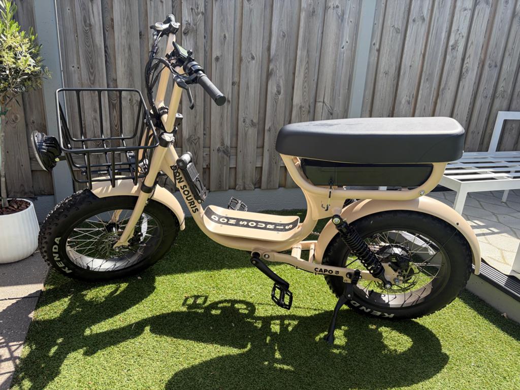 La Souris Capo E-Fatbike, beige, Ophalen, Zo goed als nieuw, Overige merken