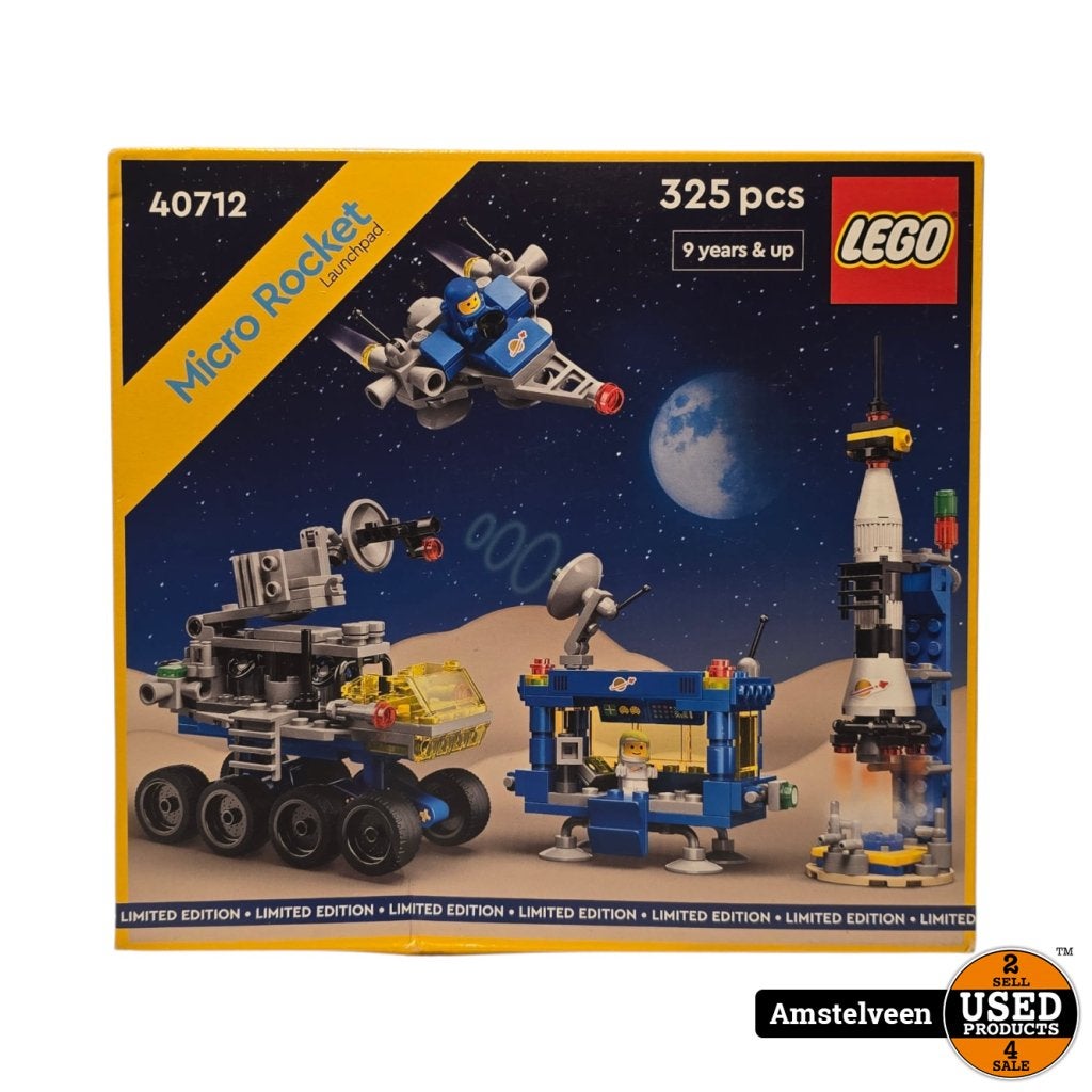 LEGO Micro raketlanceerplatform 40712 | Nieuw, Lego, Gebruikt, Support@lego.com, LEGO System A/S
Aastvej 1
7190 Billund
Denmark