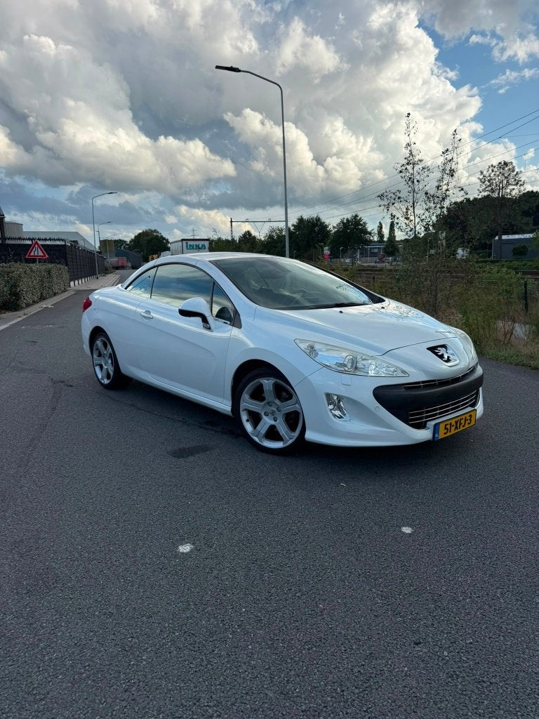 Peugeot 308cc 1.6 THP CC AUT 2011 Wit, Auto's, Zwart, Wit, Leder, Particulier