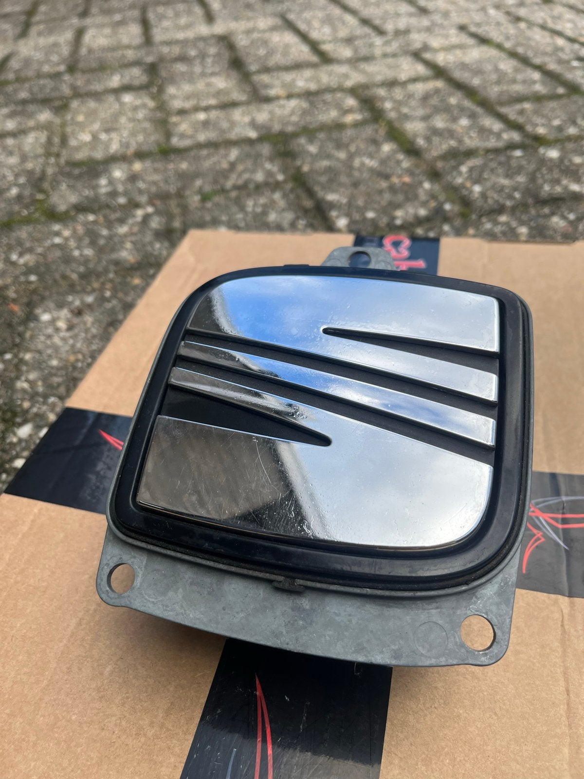 Seat embleem achterklep - Gebruikt, Ophalen of Verzenden, Gebruikt, Seat