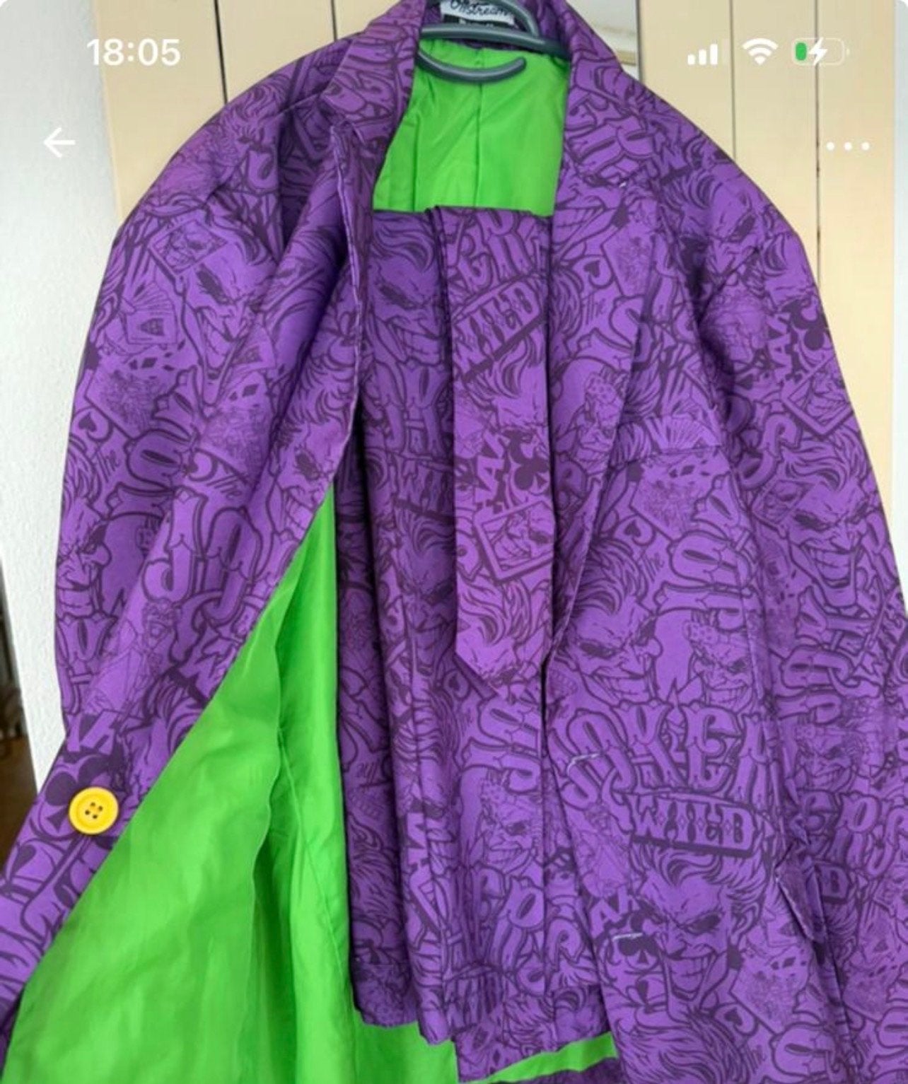 Joker Pak Maat L - Perfect voor Carnaval of Themafeest, Maat 52/54 (L), Carnaval, Ophalen of Verzenden, Kleding