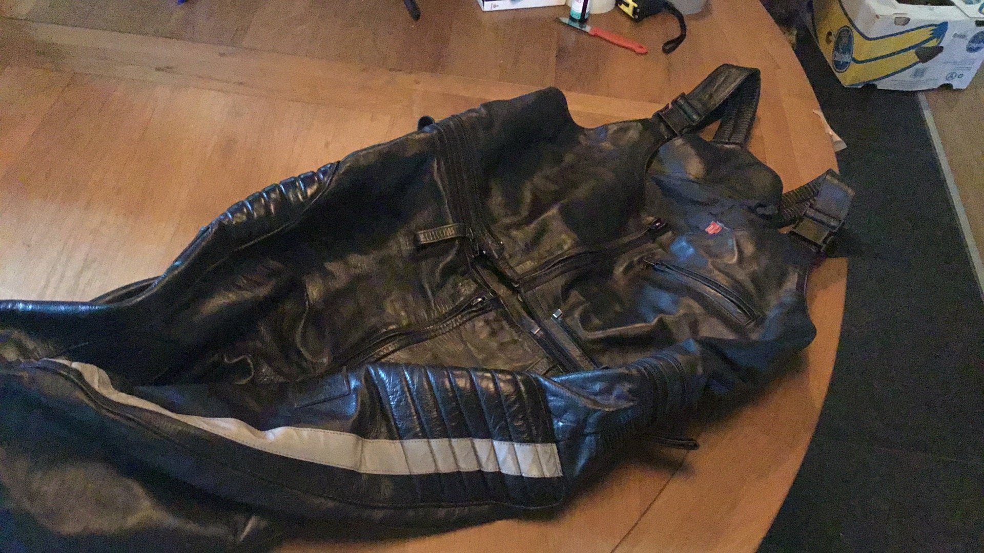 Motorpak Top Skin of Damen leathers politie, Motoren, Kleding | Motorkleding, Ophalen of Verzenden, Tweedehands, Combipak