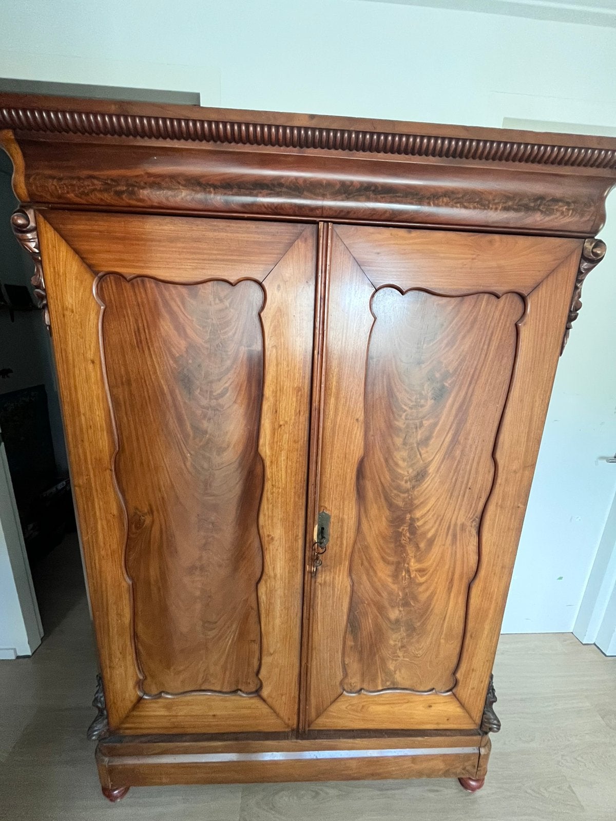 Authentieke Biedermeier uit 1870, Antiek en Kunst, Ophalen