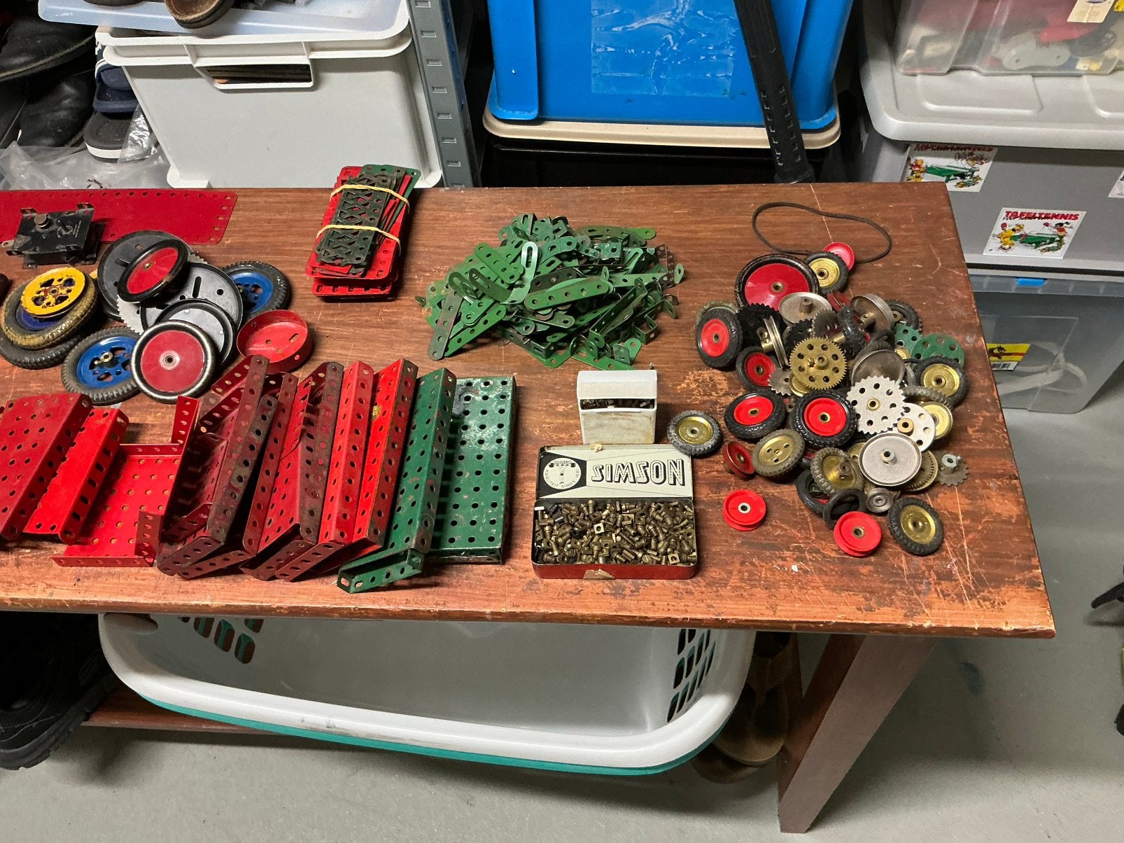 MECCANO NOSTALGISCH SPEELGOED, Hobby en Vrije tijd, Ophalen of Verzenden, Gebruikt