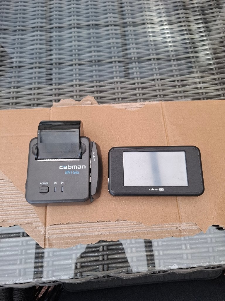 cabman g3 bct taximeter en printer compleet, Ophalen of Verzenden, Gebruikt
