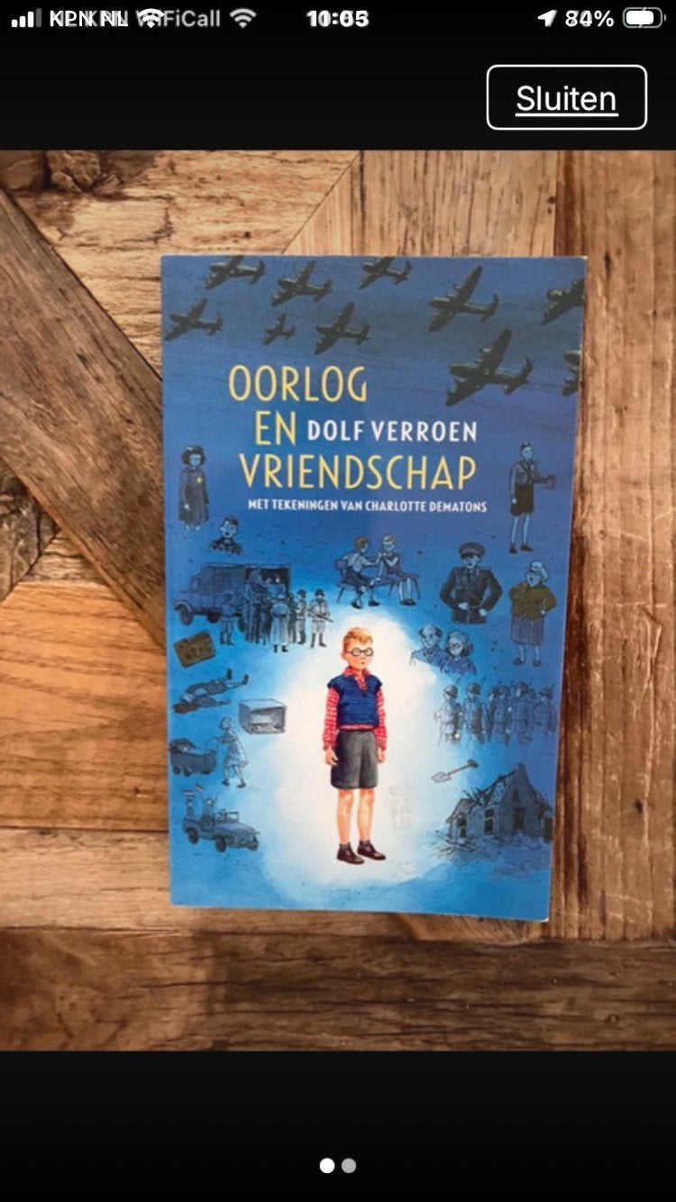 Dolf Verroen - Oorlog en vriendschap, Boeken, Fictie algemeen, Ophalen of Verzenden, Dolf Verroen, Zo goed als nieuw