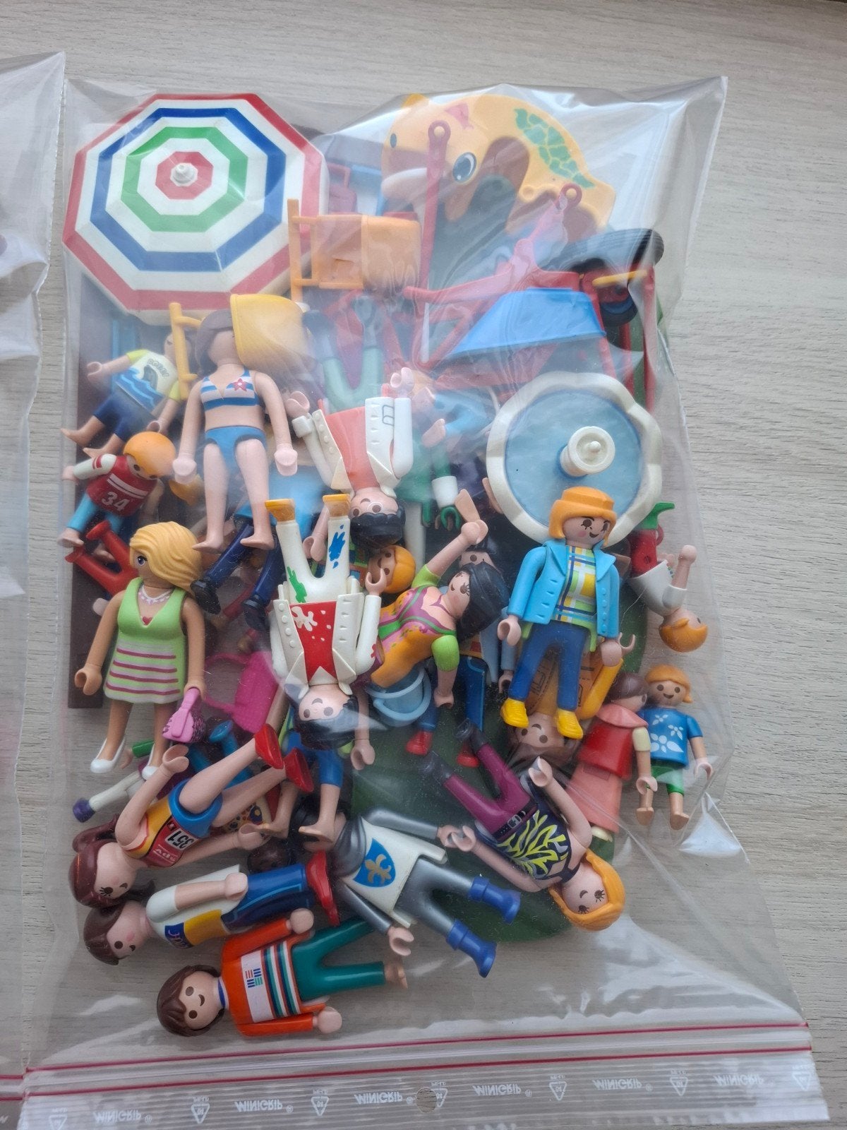 Grote Playmobil set: paarden, poppetjes en accessoires, Ophalen of Verzenden