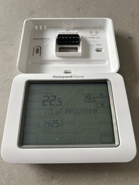 Honeywell Chronotherm thermostaat, Ophalen of Verzenden, Slimme thermostaat, Zo goed als nieuw