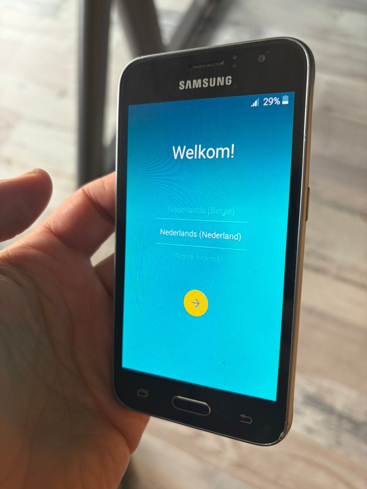 Samsung Galaxy J1 (2016) SM-J120FN extra batterij, Ophalen, Gebruikt, Overige modellen, Zwart