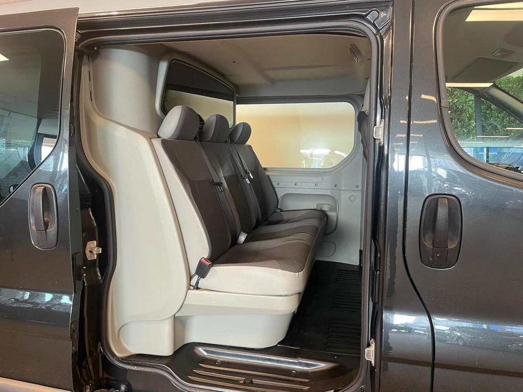 Opel Vivaro L2H1 Dubbele Cabine (MARGE) Incl. Kofferbaklift, Zwart, 4 cilinders, Zwart, Bedrijf