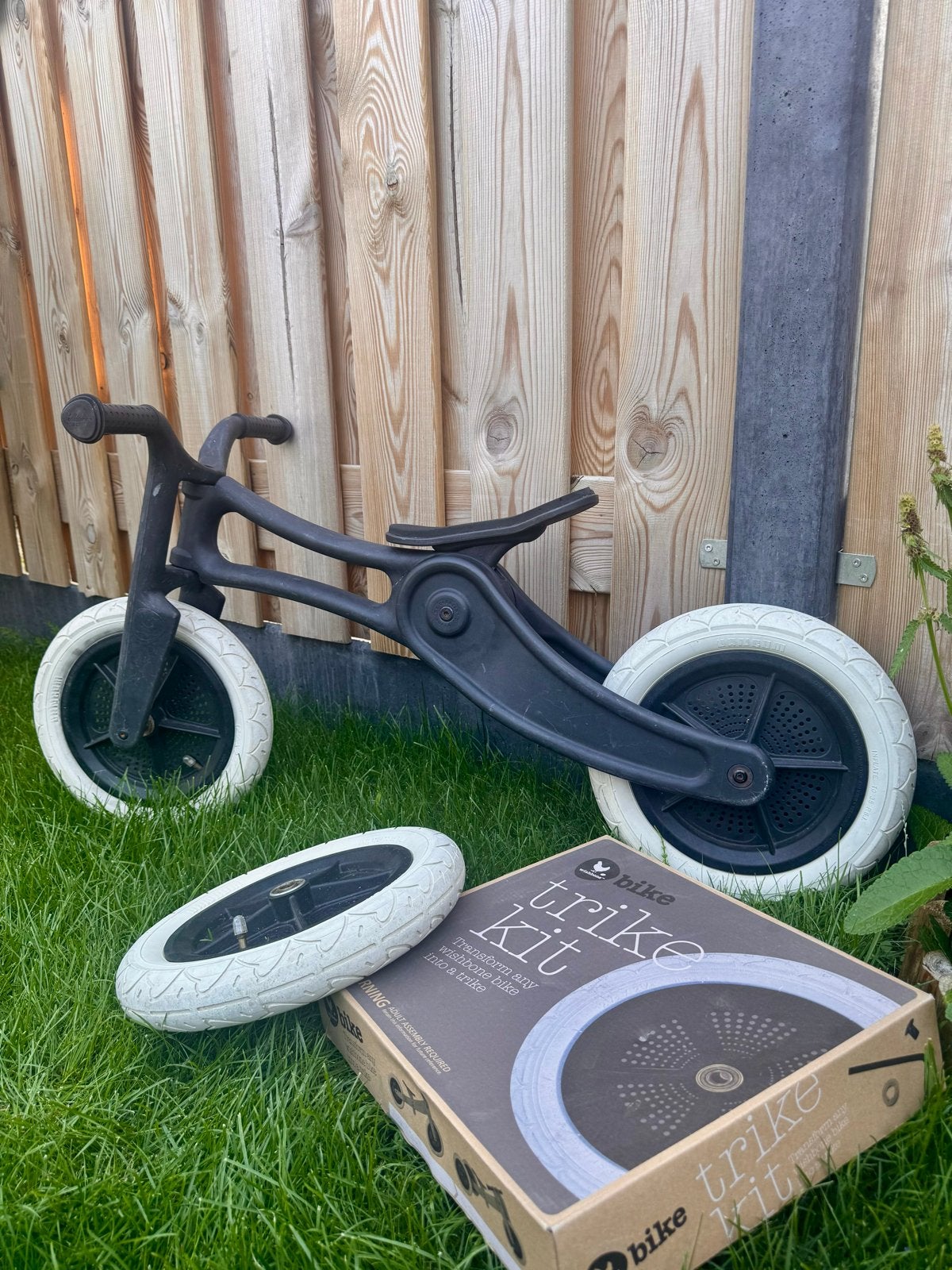 Wishbone loopfiets met trike kit, Ophalen, Gebruikt, Verstelbare zitting