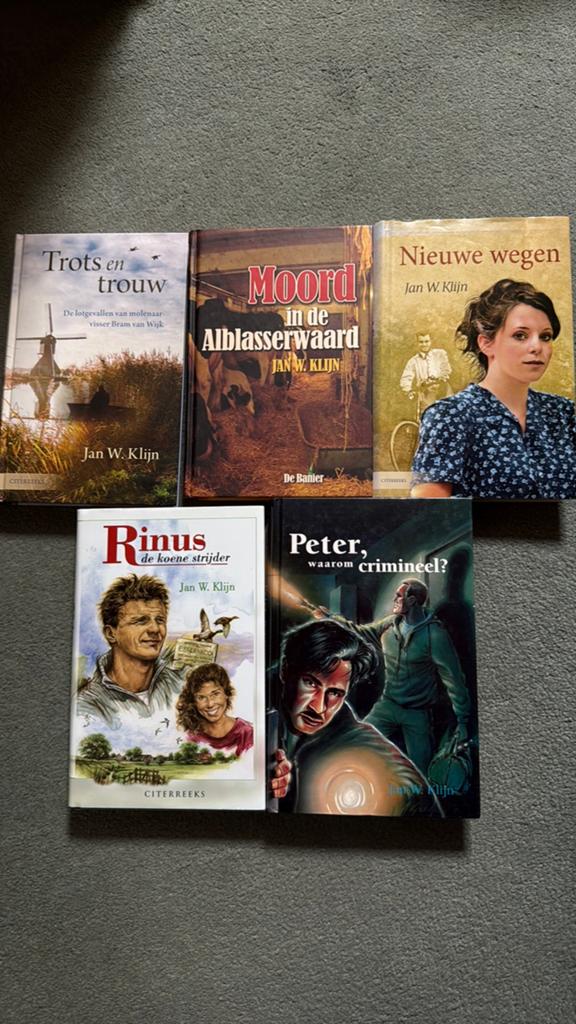 Partij boeken Jan W. Klijn, Boeken, Ophalen of Verzenden, Gelezen