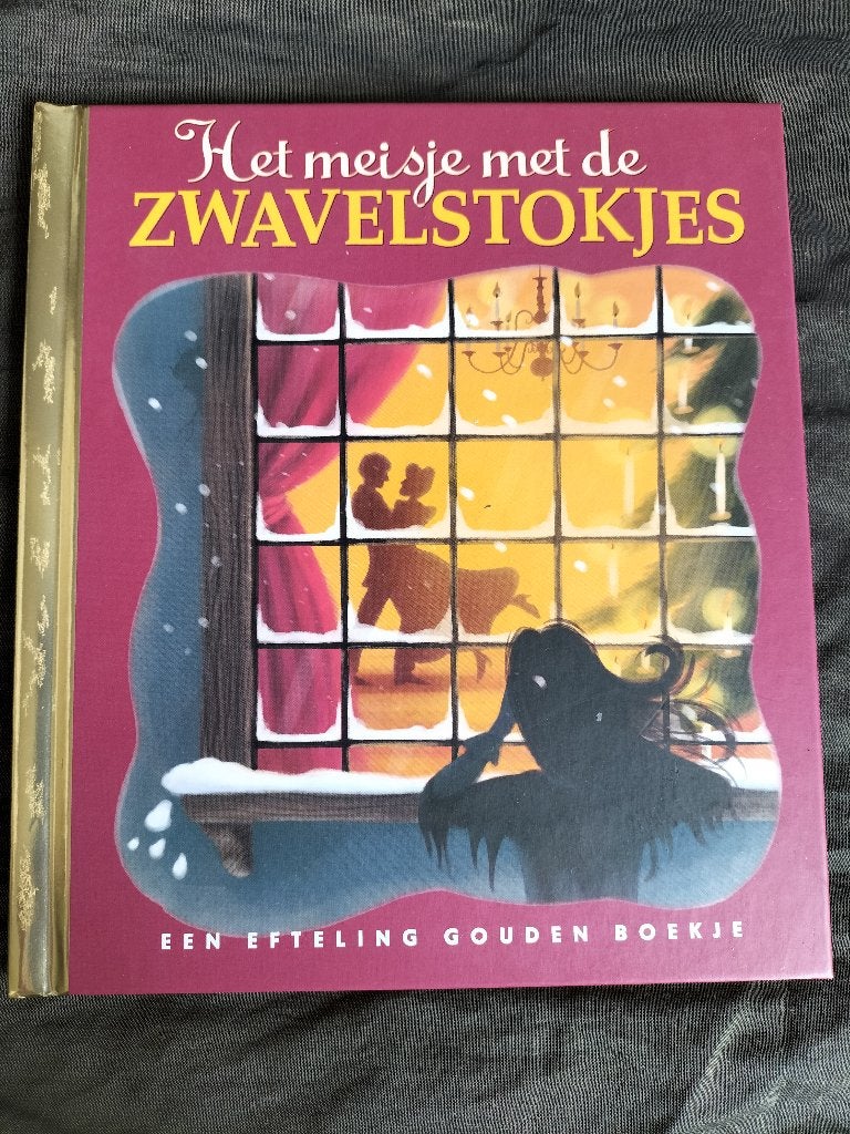 Het meisje met de zwavelstokjes / Efteling gouden boekje, Efteling, Jongen of Meisje, Zo goed als nieuw, Sprookjes