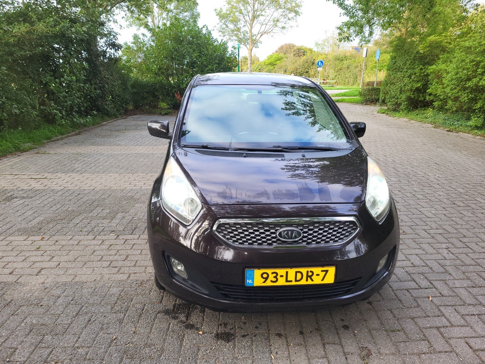 Kia Venga 1.4 Cvvt 90pk 2010, Auto's, Voorwielaandrijving, 4 cilinders, 1153 kg, Origineel Nederlands